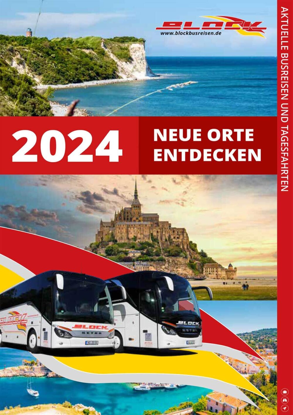 Der aktuelle Reisekatalog von Block Busreisen